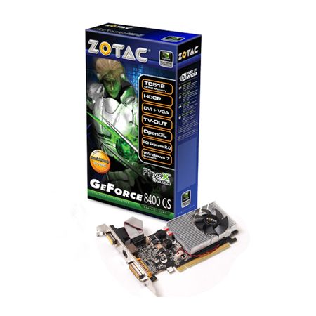 VGA Zotac GeForce 8400GS 512MB TurboCache DDR2 64bits